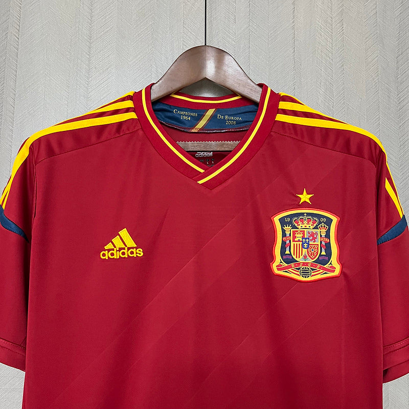 Camisa Espanha I 2012 - Retrô
