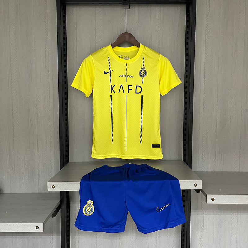 Conjunto Infantil Al Nassr I - 2023/24