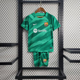 Conjunto Infantil - Barcelona Goleiro II 2023/24