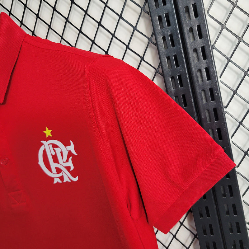 Camisa Flamengo Polo Vermelha - 2023/24